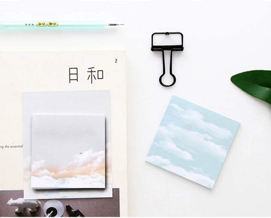 Cloudy Sky Sticky Notes