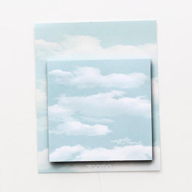 Cloudy Sky Sticky Notes