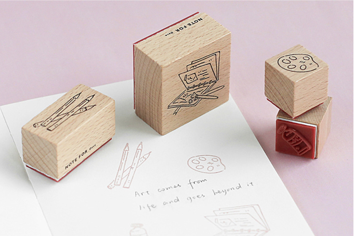 Creative Journaling Rubber Stamps