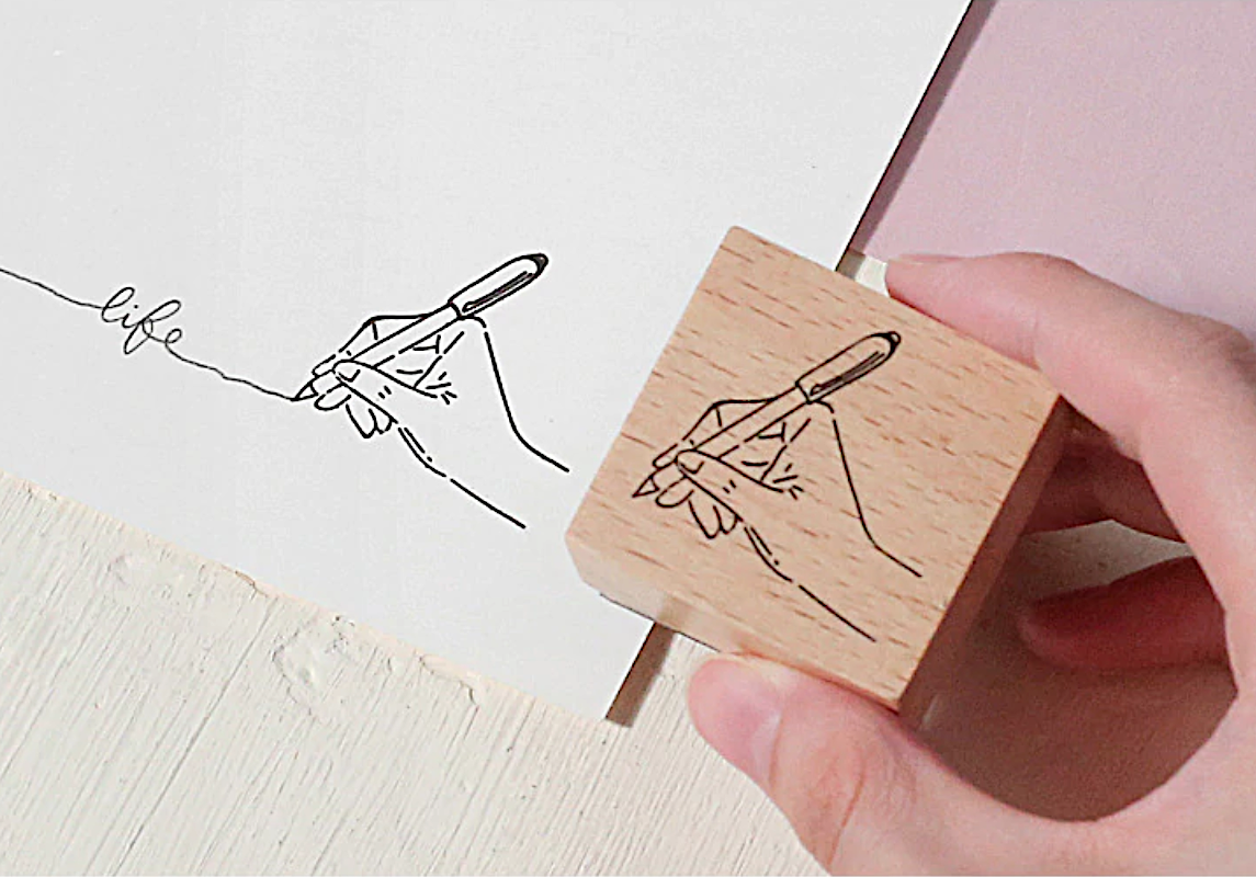 Creative Journaling Rubber Stamps