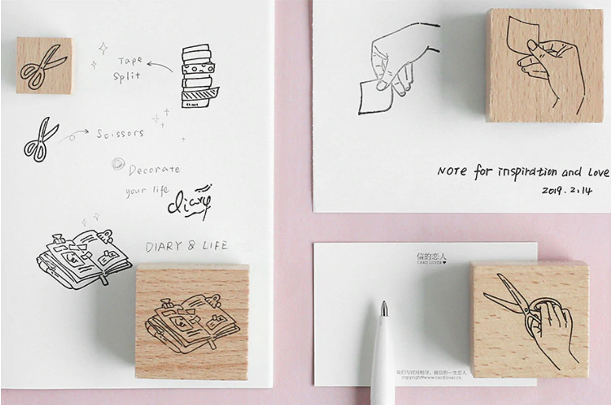 DIY Rubber Stamps For Your Planner/Journal