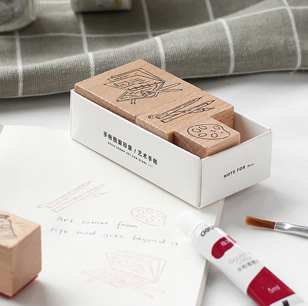 Creative Journaling Rubber Stamps