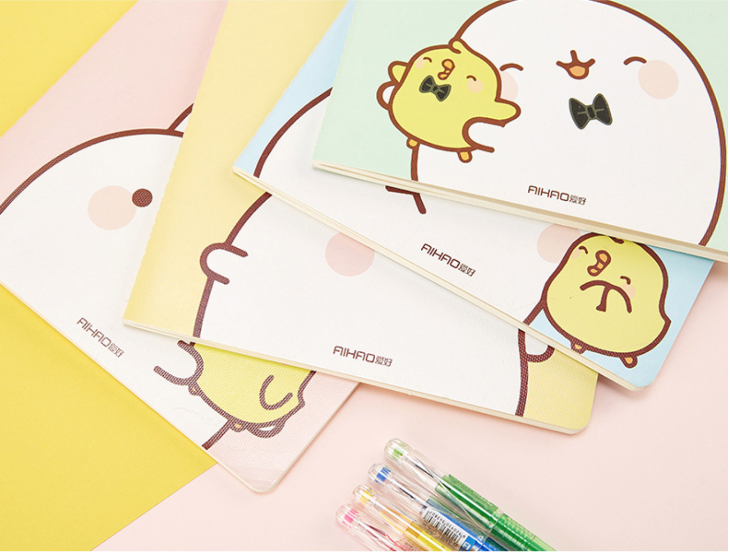 Molang Rabbit Paper Notebook