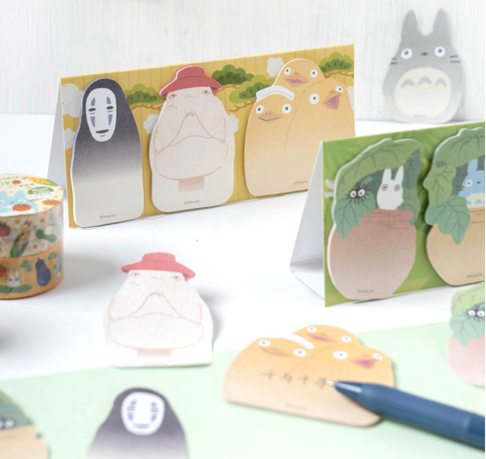 Studio Ghibli Sticky Notes - Kawaii Pen Shop - Cutsy World