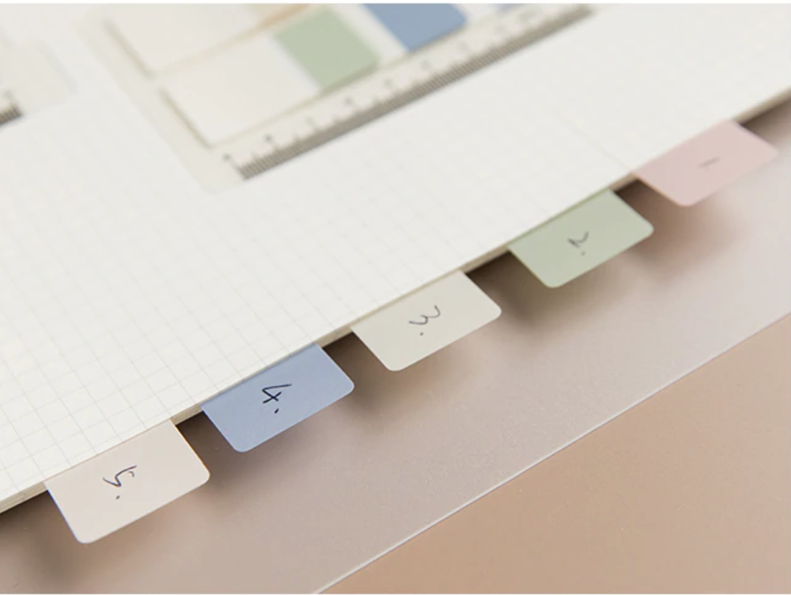 Insertable Index Sticky Notes