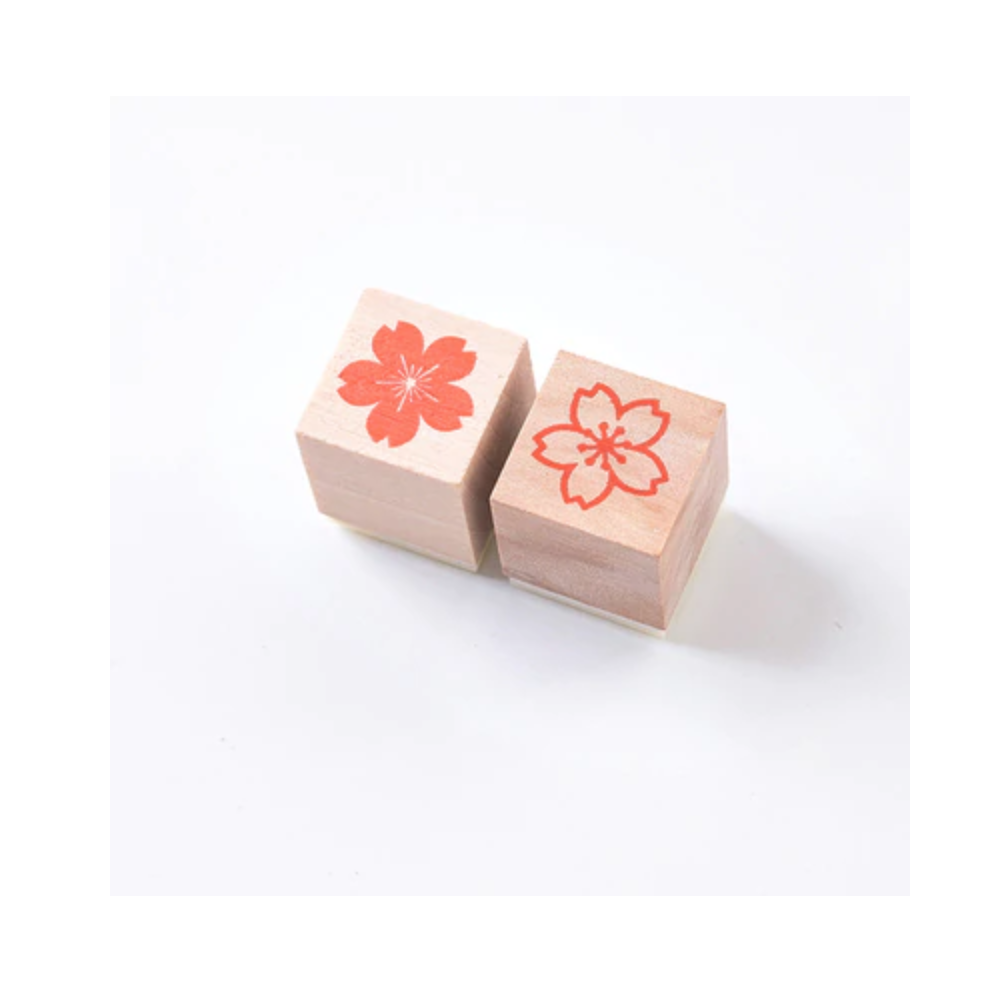 Spring in Japan Wooden Stamps