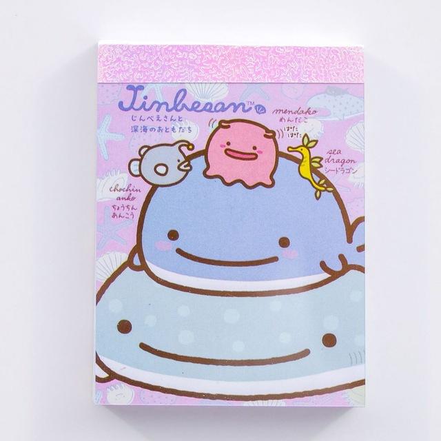 Jinbe San and Mamegoma Mini Notepad