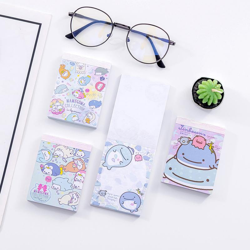 Jinbe San and Mamegoma Mini Notepad