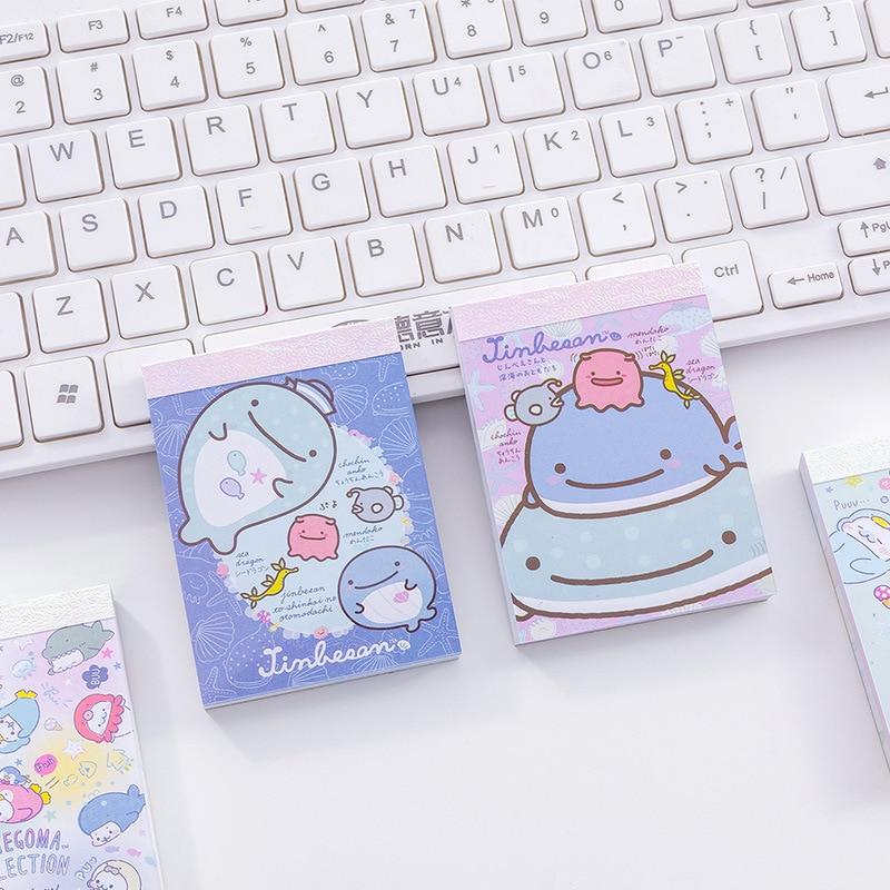 Jinbe San and Mamegoma Mini Notepad