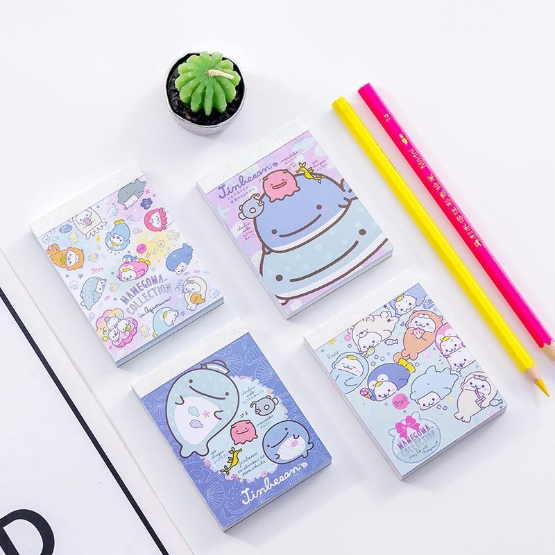 Jinbe San and Mamegoma Mini Notepad