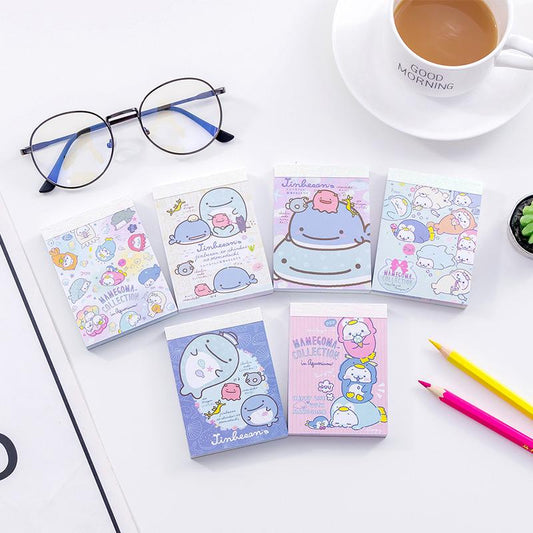 Jinbe San and Mamegoma Mini Notepad