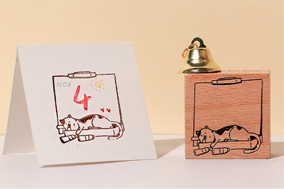 Journaling Cat Stamps
