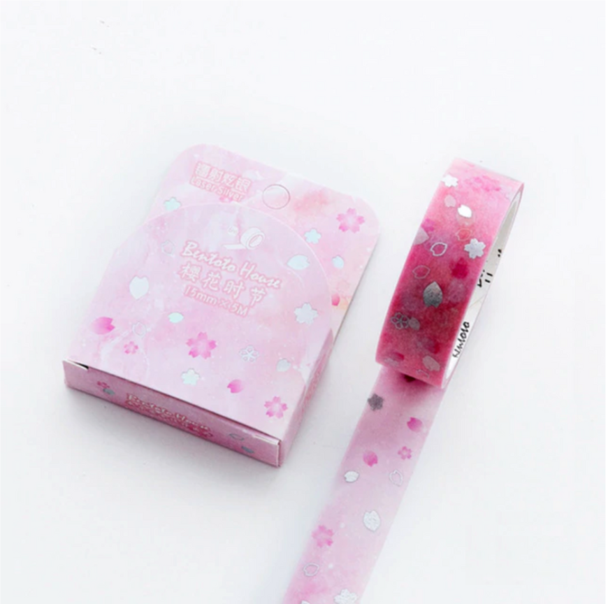  Kawaii Washi Tape Set, 8 Rolls Wide Cute Washi Tape Pack, Wahi  Tape Cute Tape with Kawaii Sakura Peach Unicorn Strawberry, DIY Stickers  for School Scrapbooking Journaling Diary Art Cards (Pink )