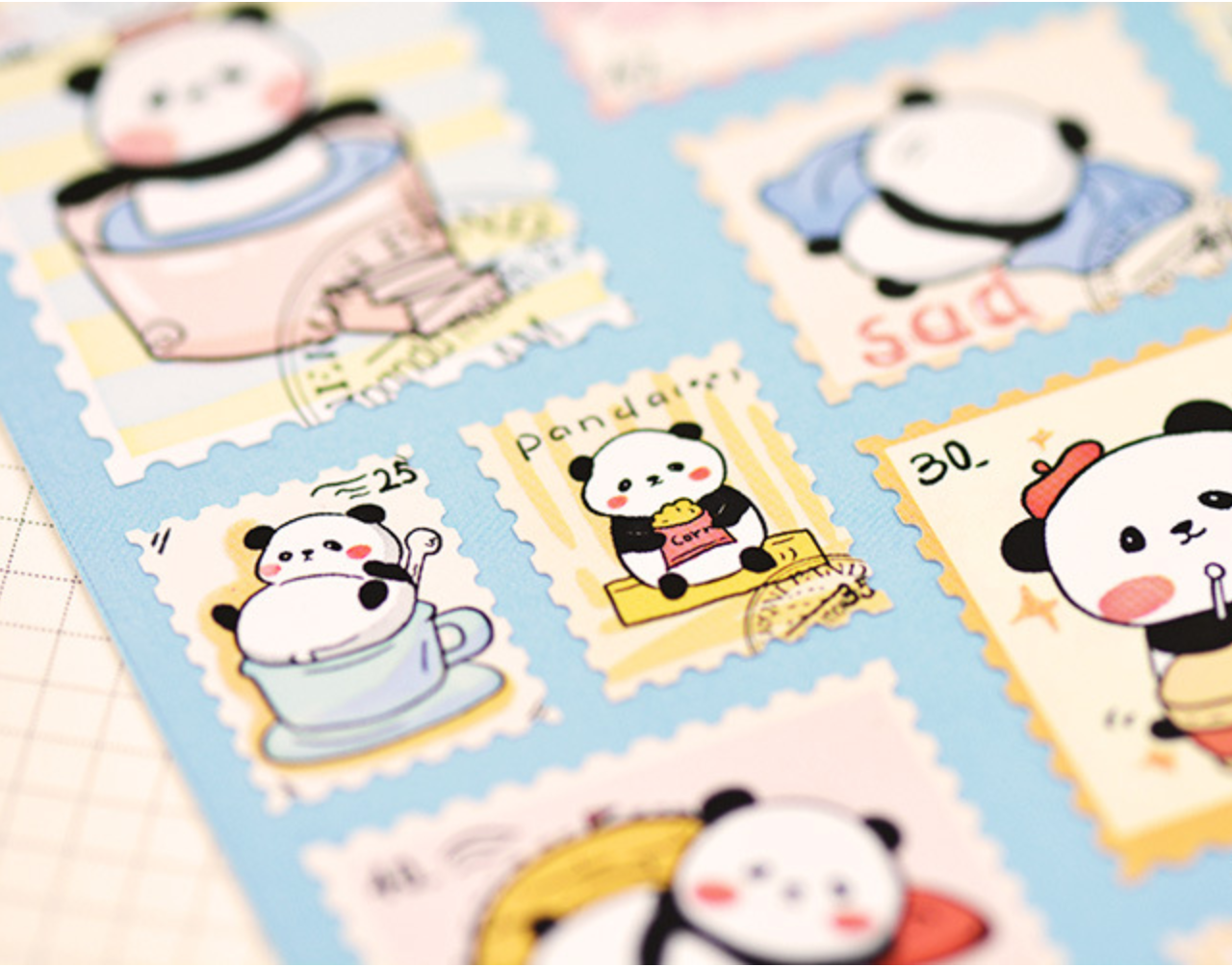 Nekoni Animal Stamp Stickers