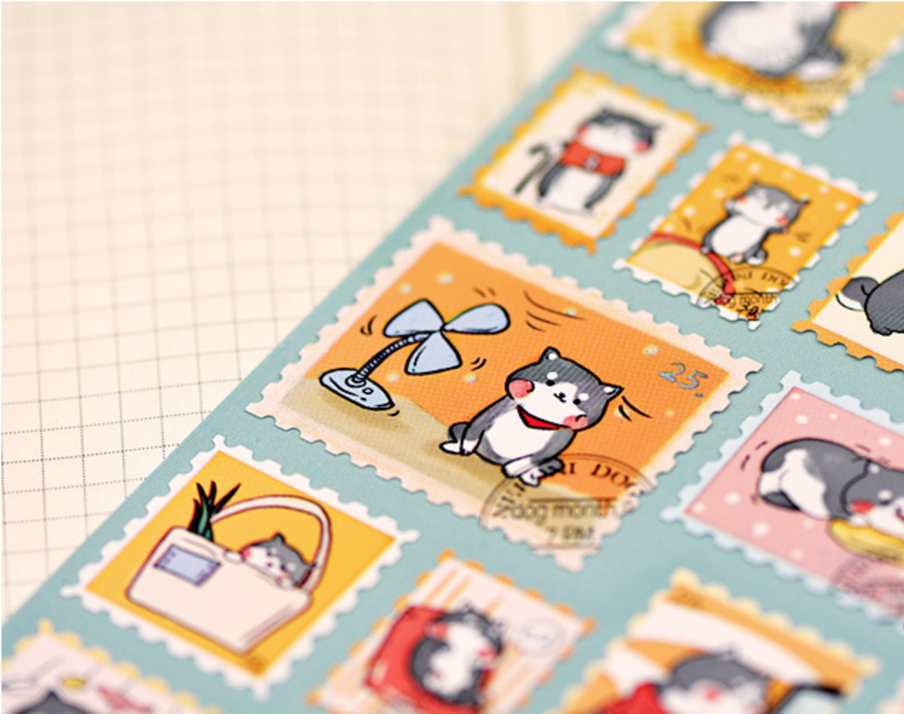 Kawaii Cat Stamp Set - Kawaii Pen Shop - Cutsy World