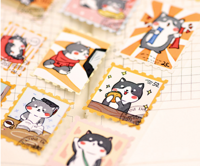 Nekoni Animal Stamp Stickers
