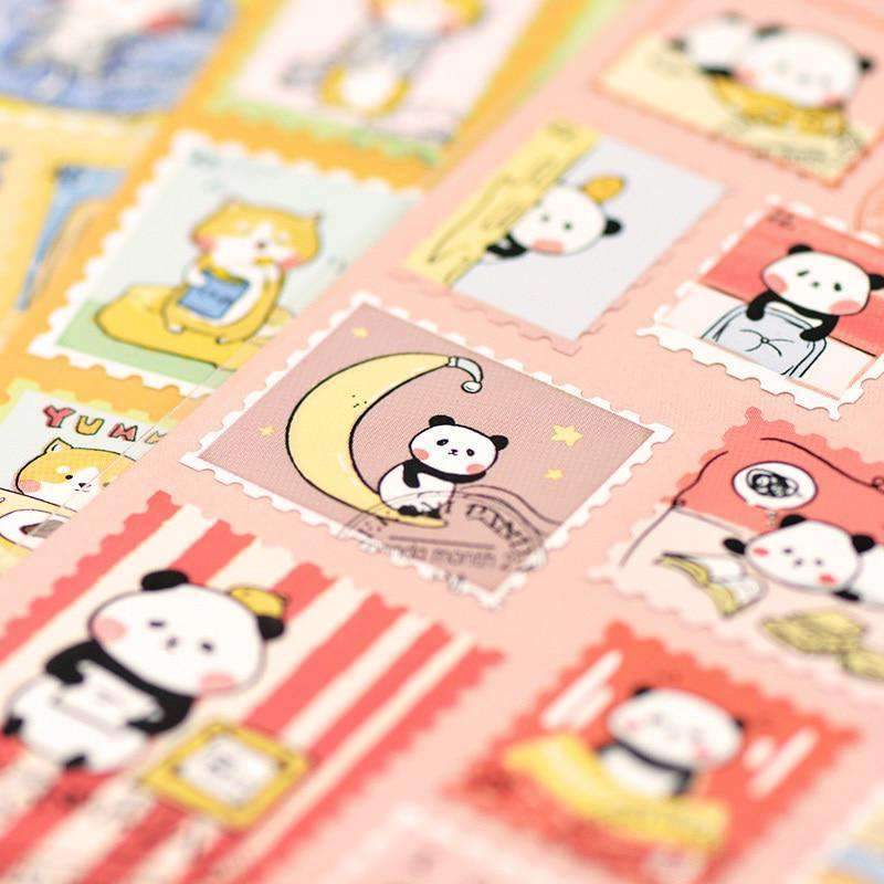 Nekoni Animal Stamp Stickers