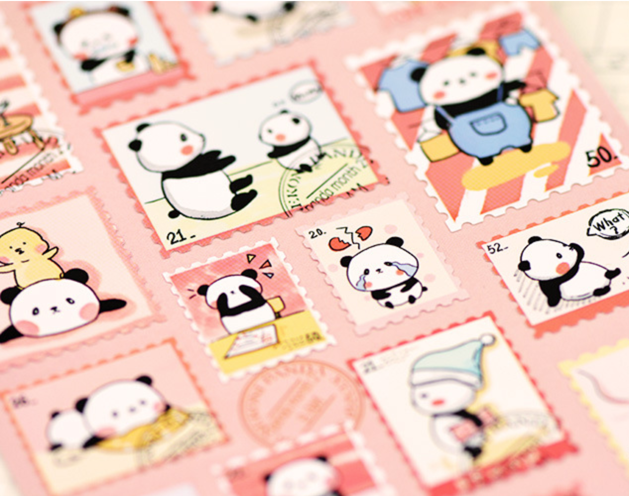 Nekoni Animal Stamp Stickers