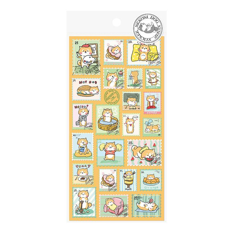 Nekoni Animal Stamp Stickers