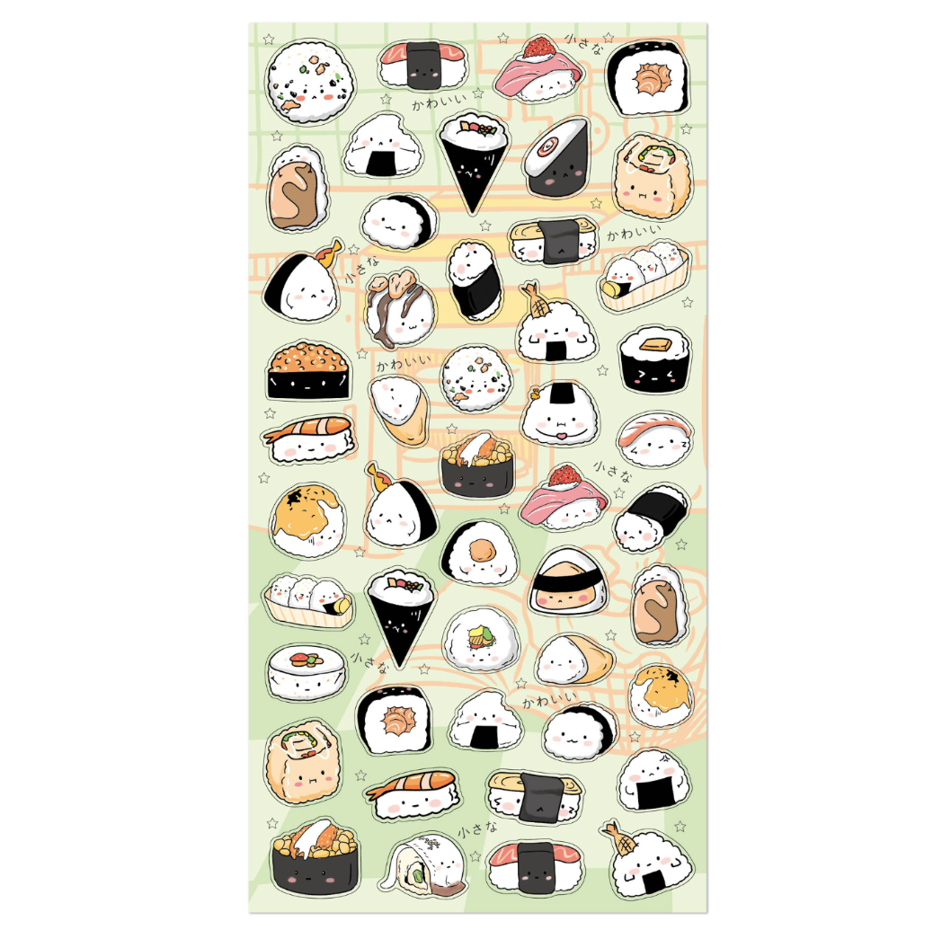 Nekoni Sushi Stickers