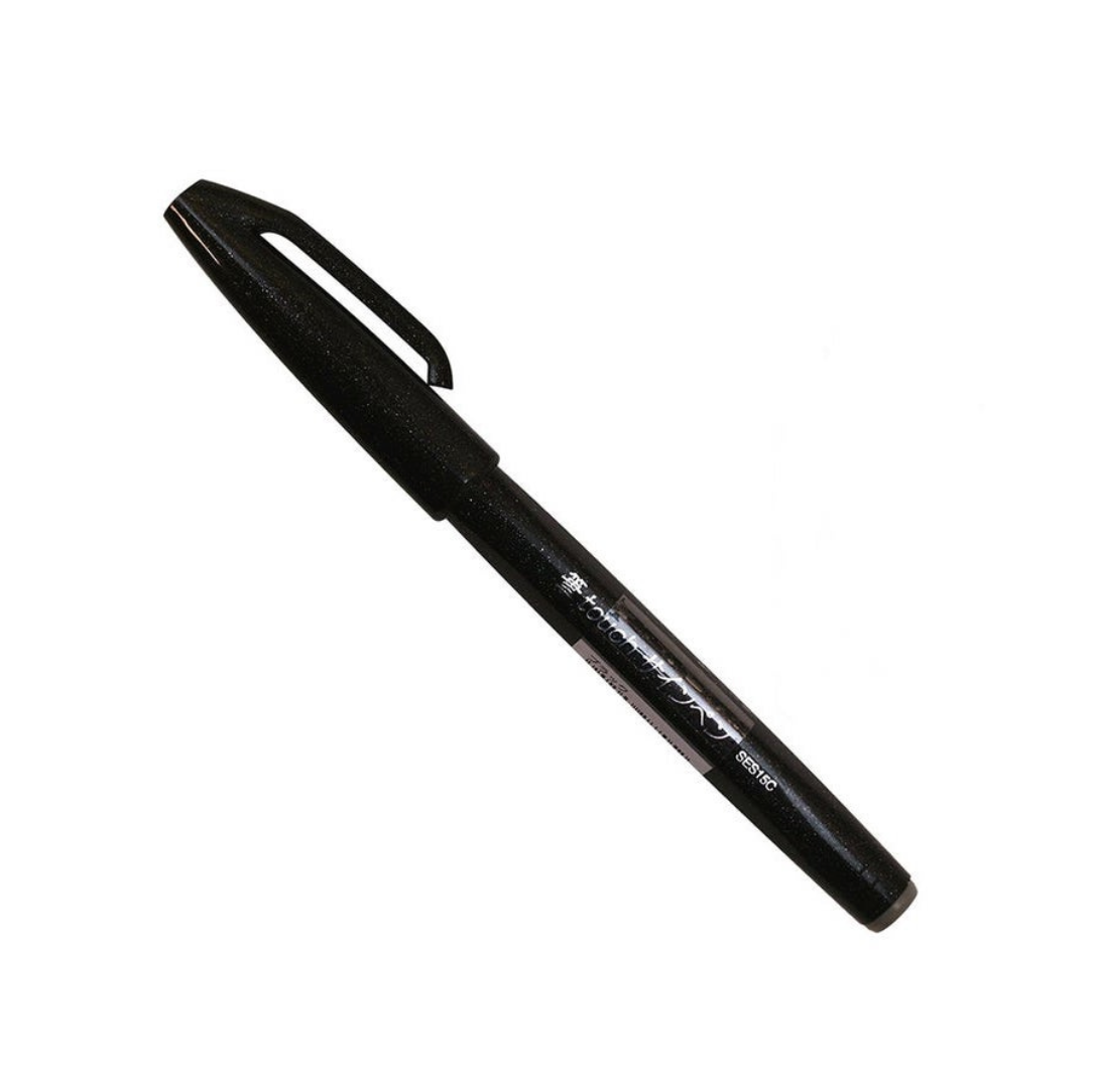 Pentel Fude Touch Brush Sign Pen - Black