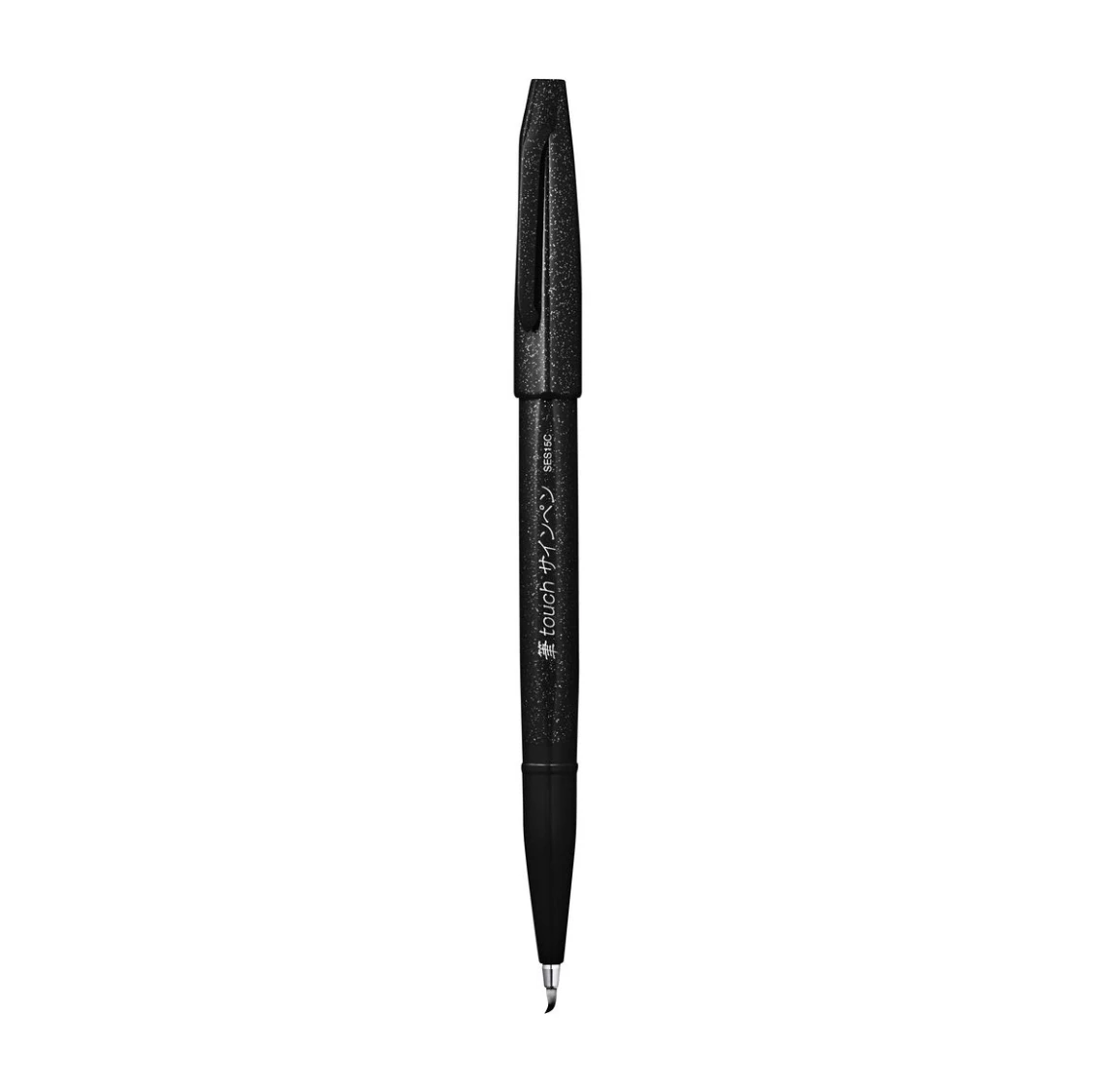 Pentel Fude Touch Brush Sign Pen - Black - Japanese Kawaii Pen