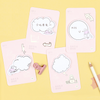 Pink Thinking Bubble Sticky Notes