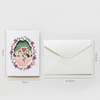 Rosy Posy Greeting Card + Envelope