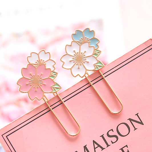 Sakura Cherry Blossom Paper Clip