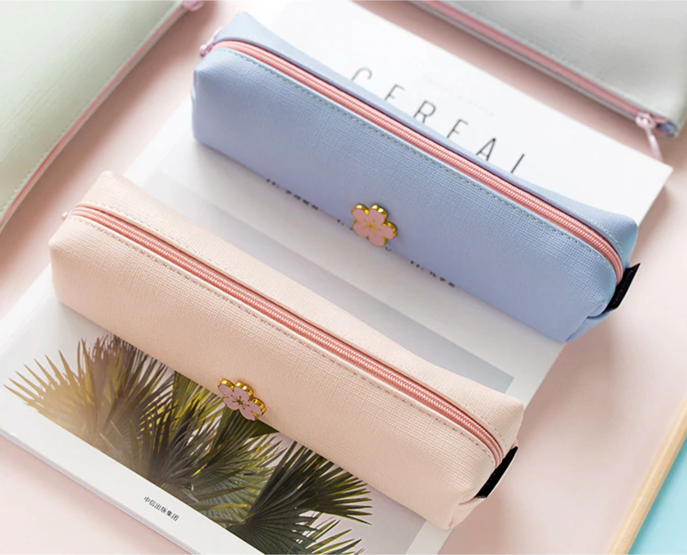 Sakura Square Pencil Case