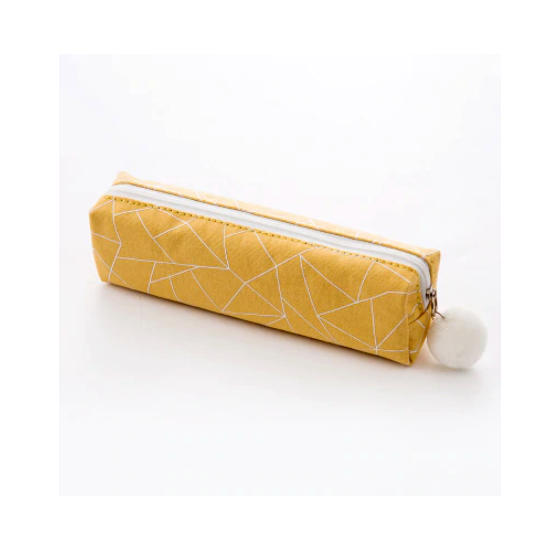 Square Shape Canvas Pencil Case