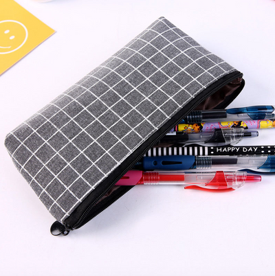 Japanese Pencil Case, Canvas Pencil Case, Canvas Pencil Box