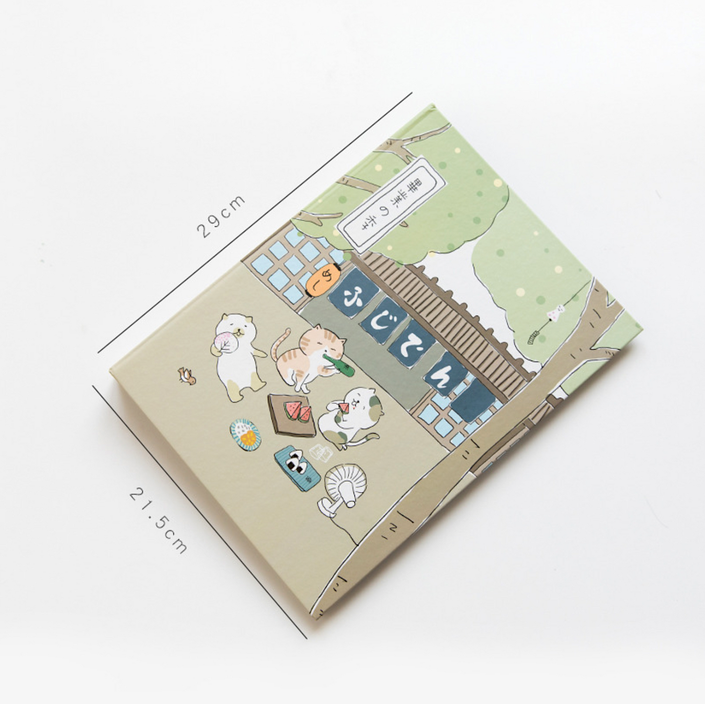 Cat Hanami Ring Binder