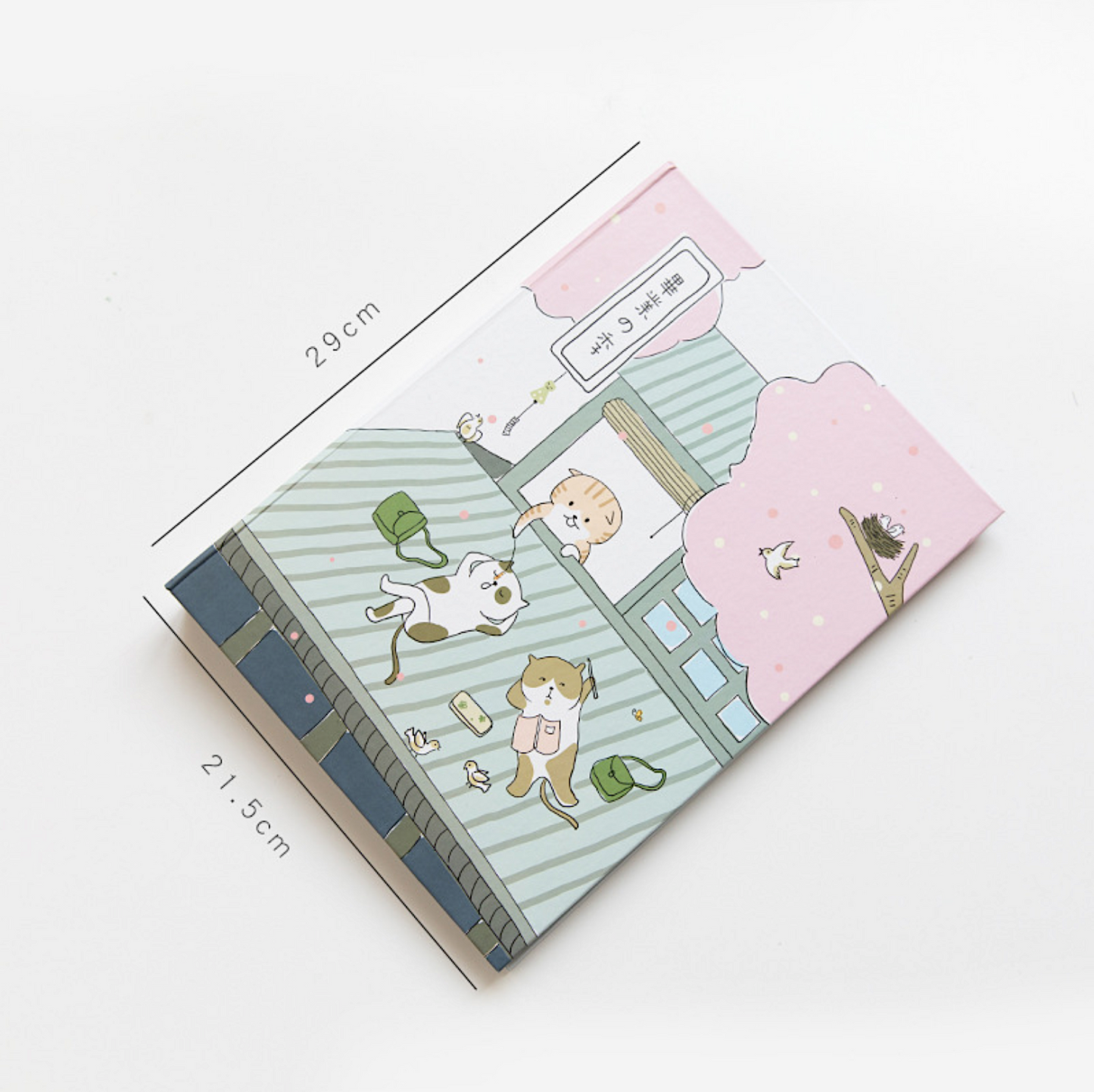 Cat Hanami Ring Binder