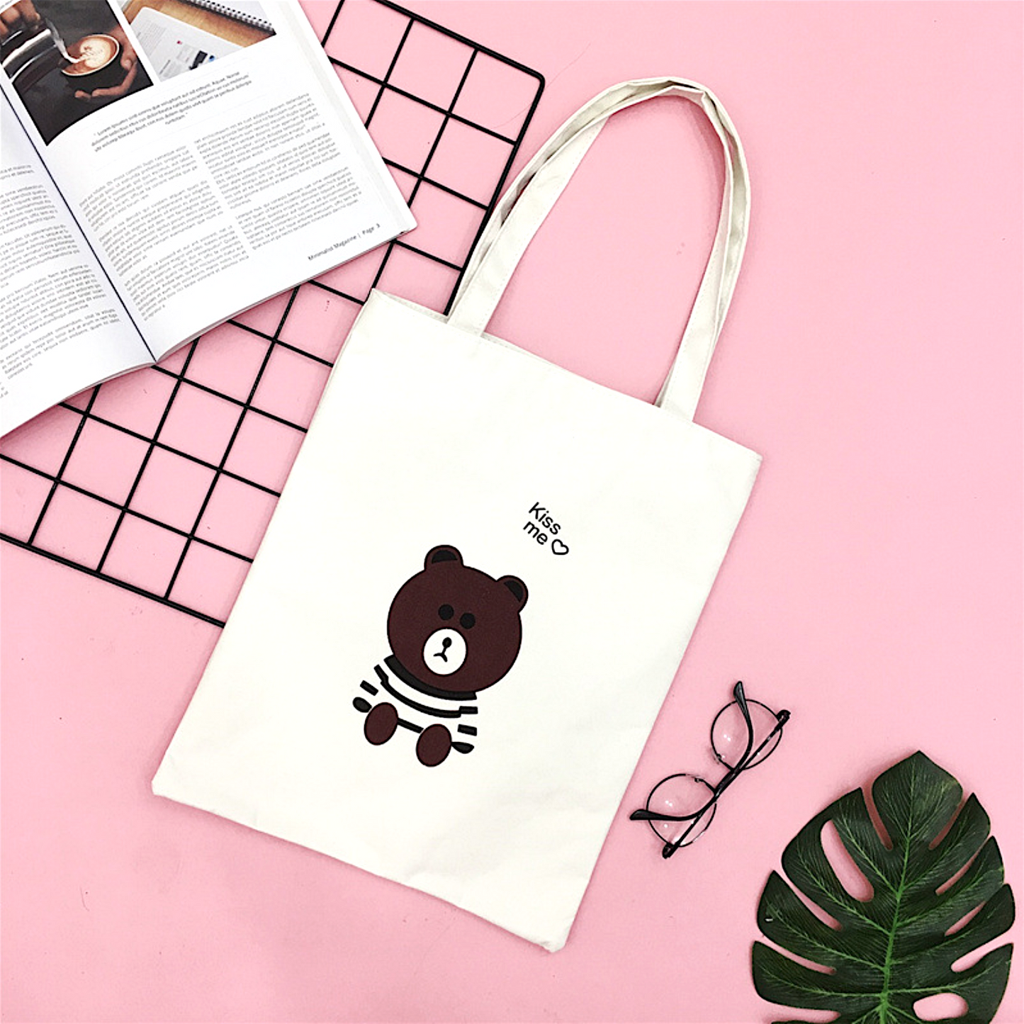 Today Is a Happy Day Tote Bag