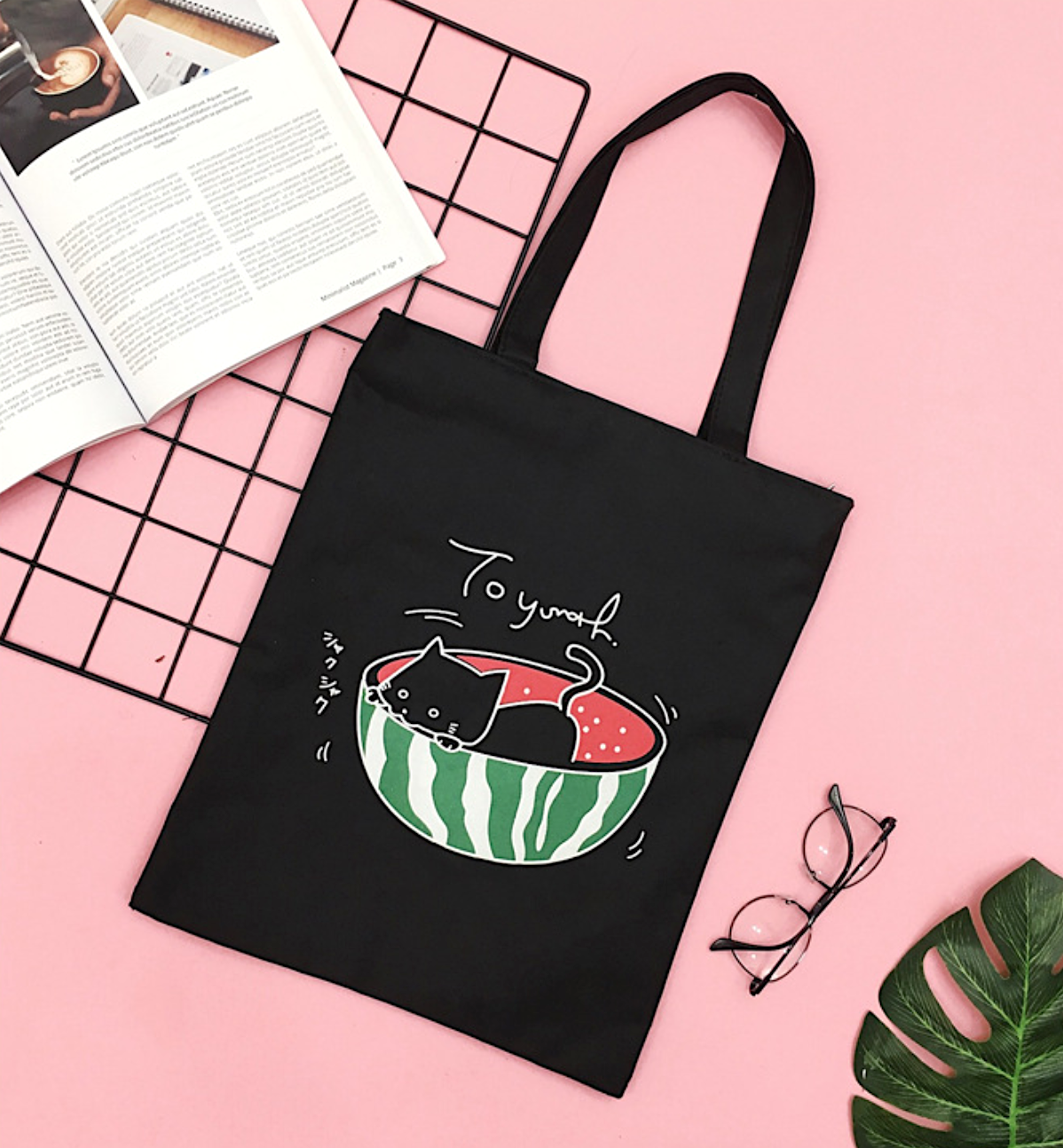 Kawaii sales tote bag