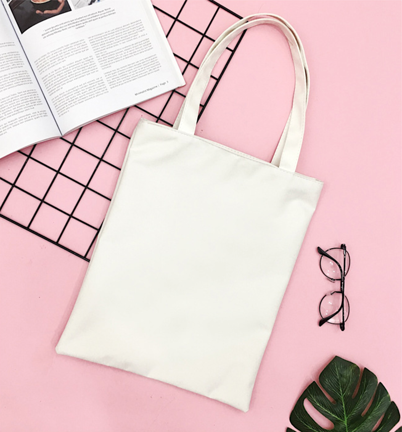 Today Is a Happy Day Tote Bag