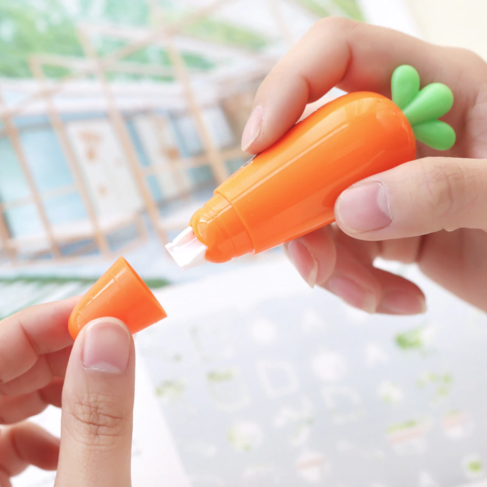 Mini Carrot Correction Tape
