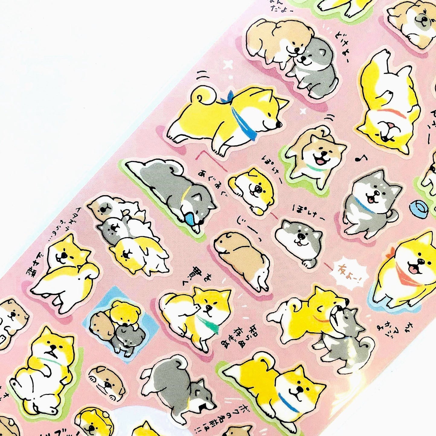 Shibanban Plastic Stickers - Waku Waku