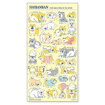 Shibanban Puffy Paper Stickers - Muchi Muchi