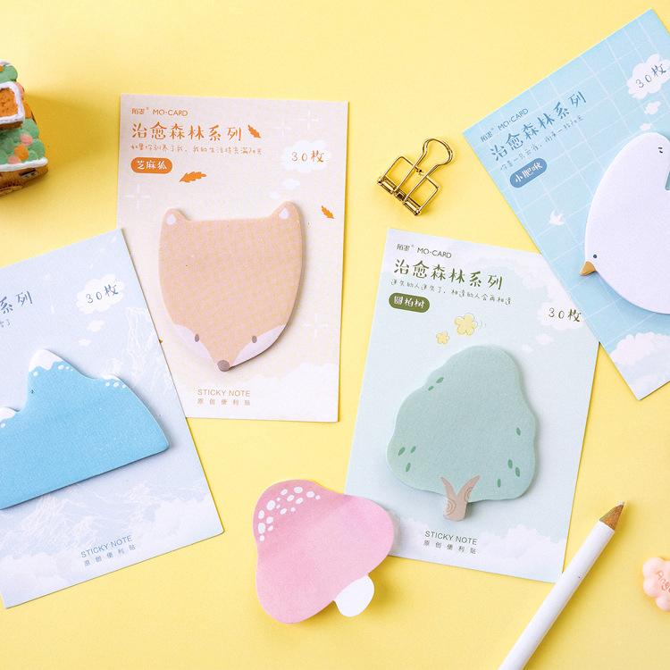 Pastel Color Nature Sticky Notes
