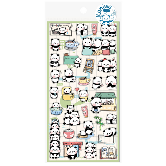 Koniwa Original Animal Stickers (6 Types)