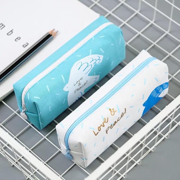 Love & Peace Pencil case - Japanese Kawaii Pen Shop - Cutsy World