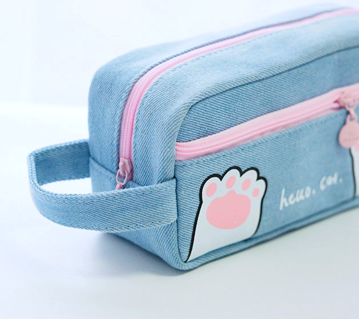 Hello Neko Pencil Case - Large