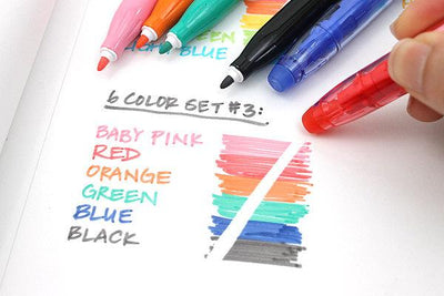 Pilot Frixion Colors Erasable Marker - Basic Colors