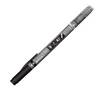 Tombow Fudenosuke Brush Pen - Twin Tip - Gray/Black