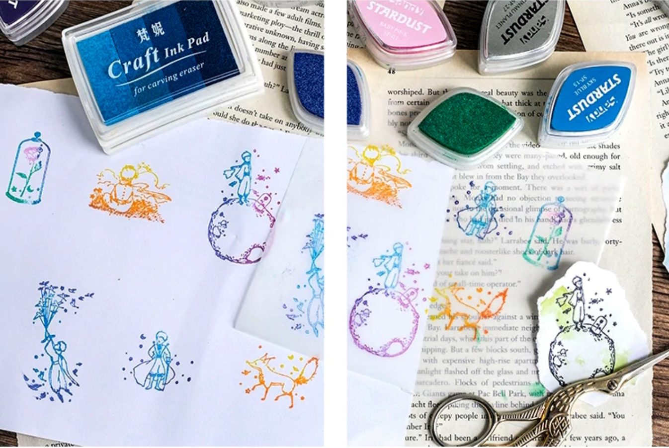 Little Prince Wooden Stamp