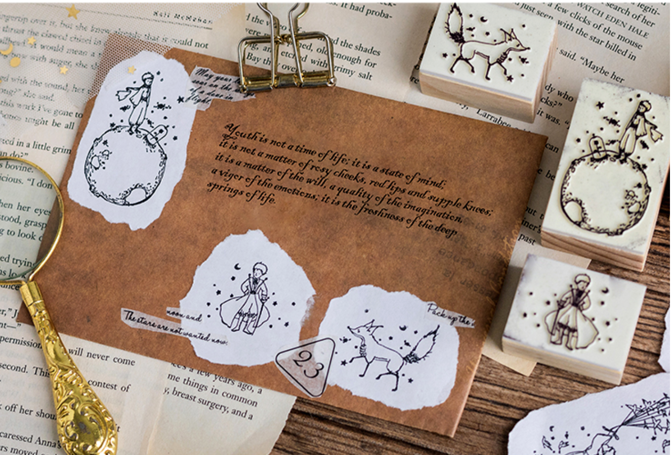 Little Prince Wooden Stamp