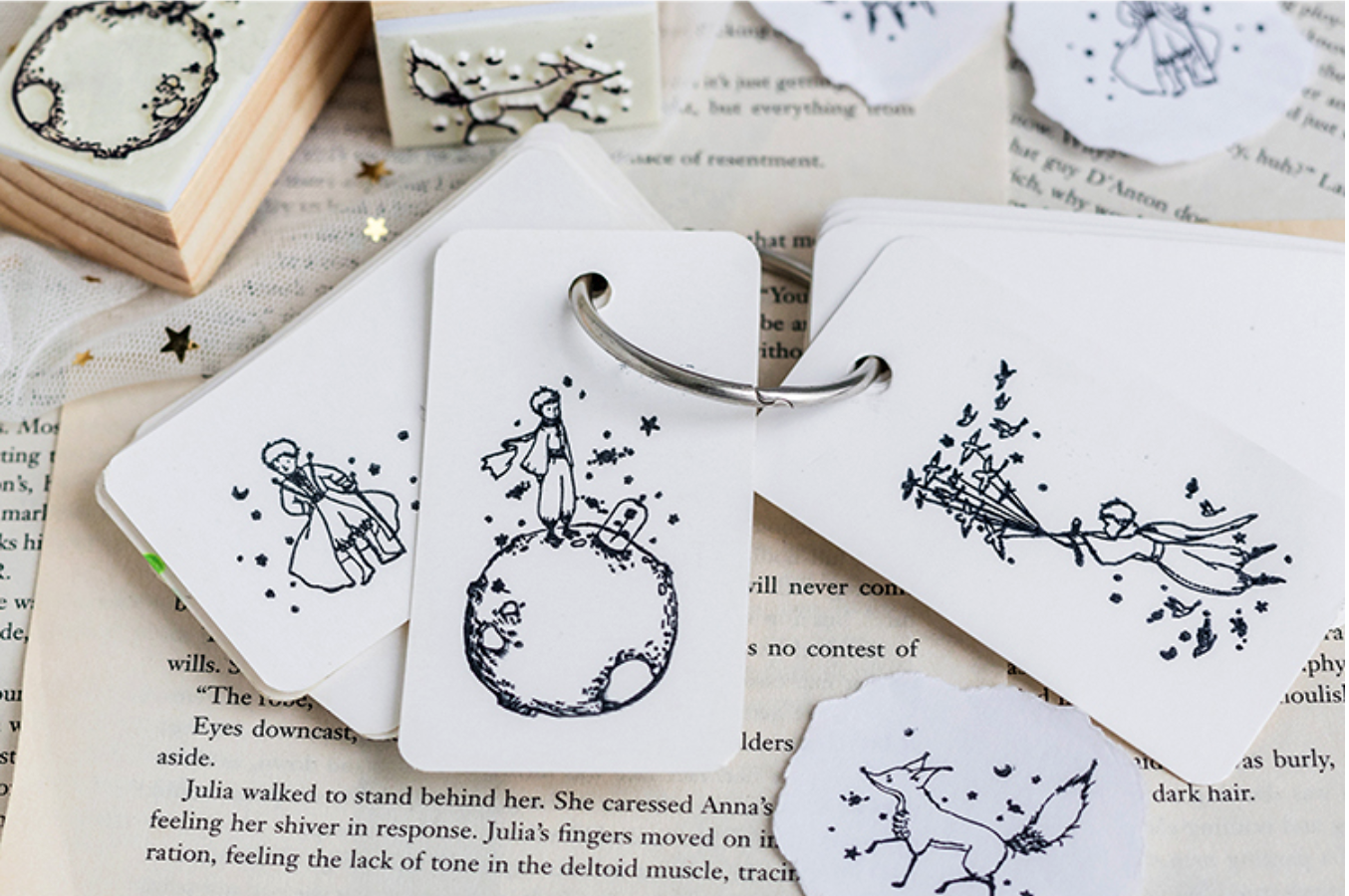 Little Prince Wooden Stamp
