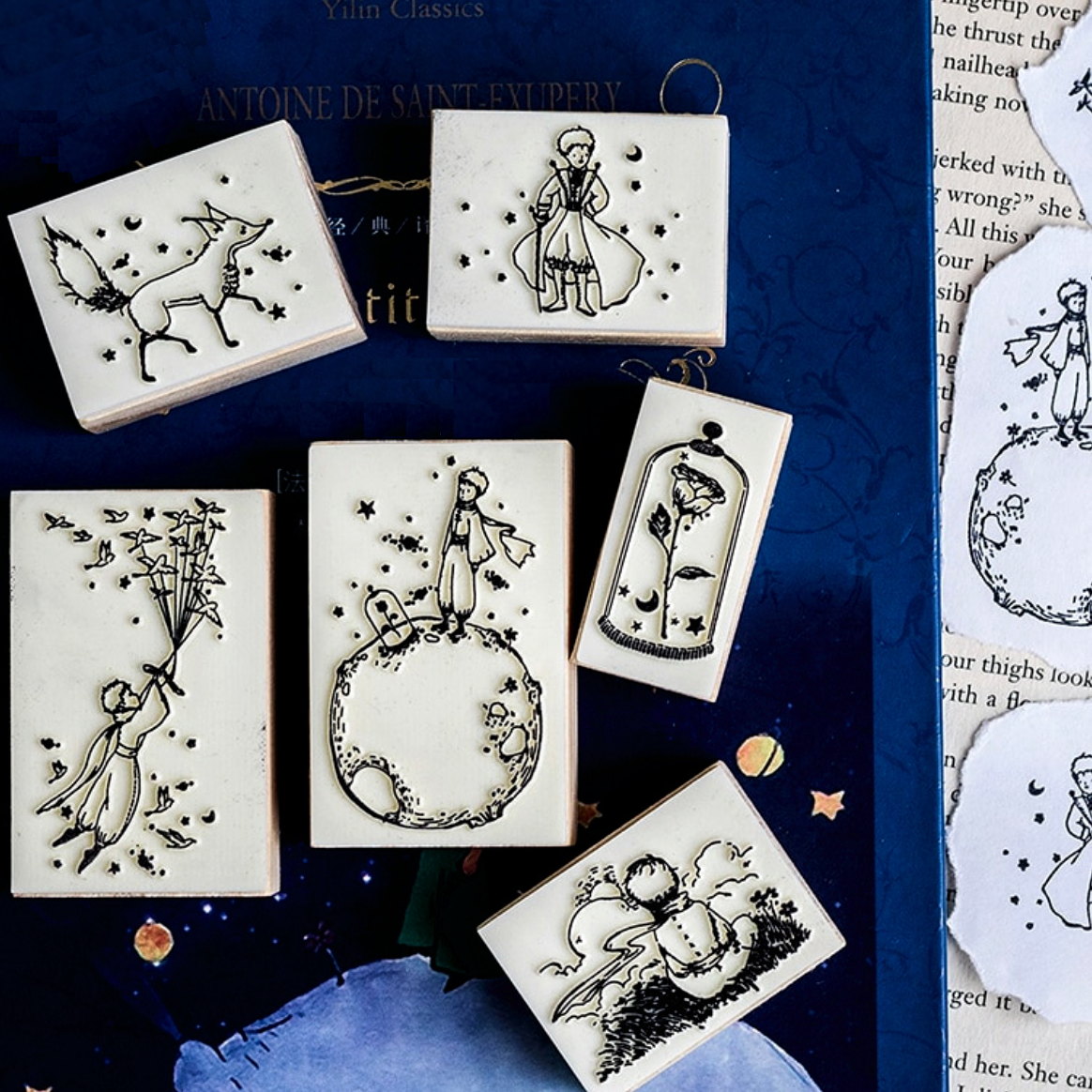 Little Prince Wooden Stamp